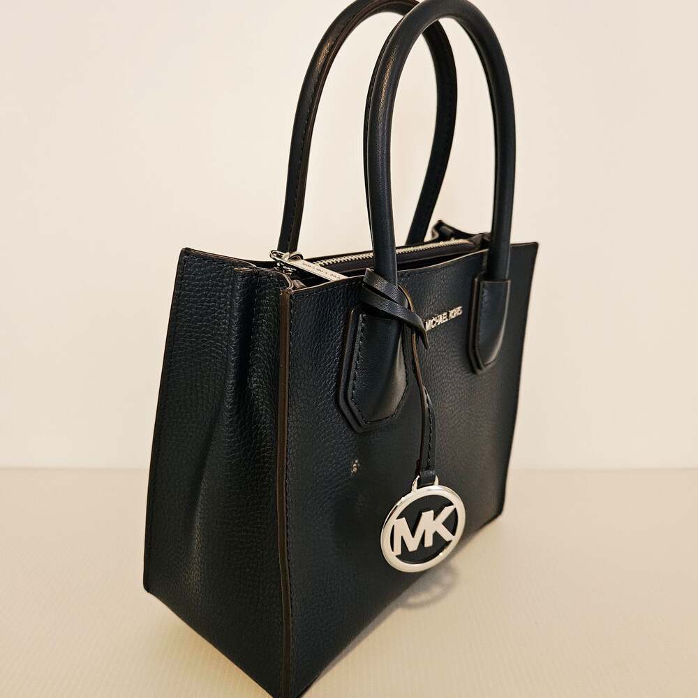 Michael Kors] MERCER MD MESSENGER 35F3SM9M2L Blue EUC - Picture 2 of 10